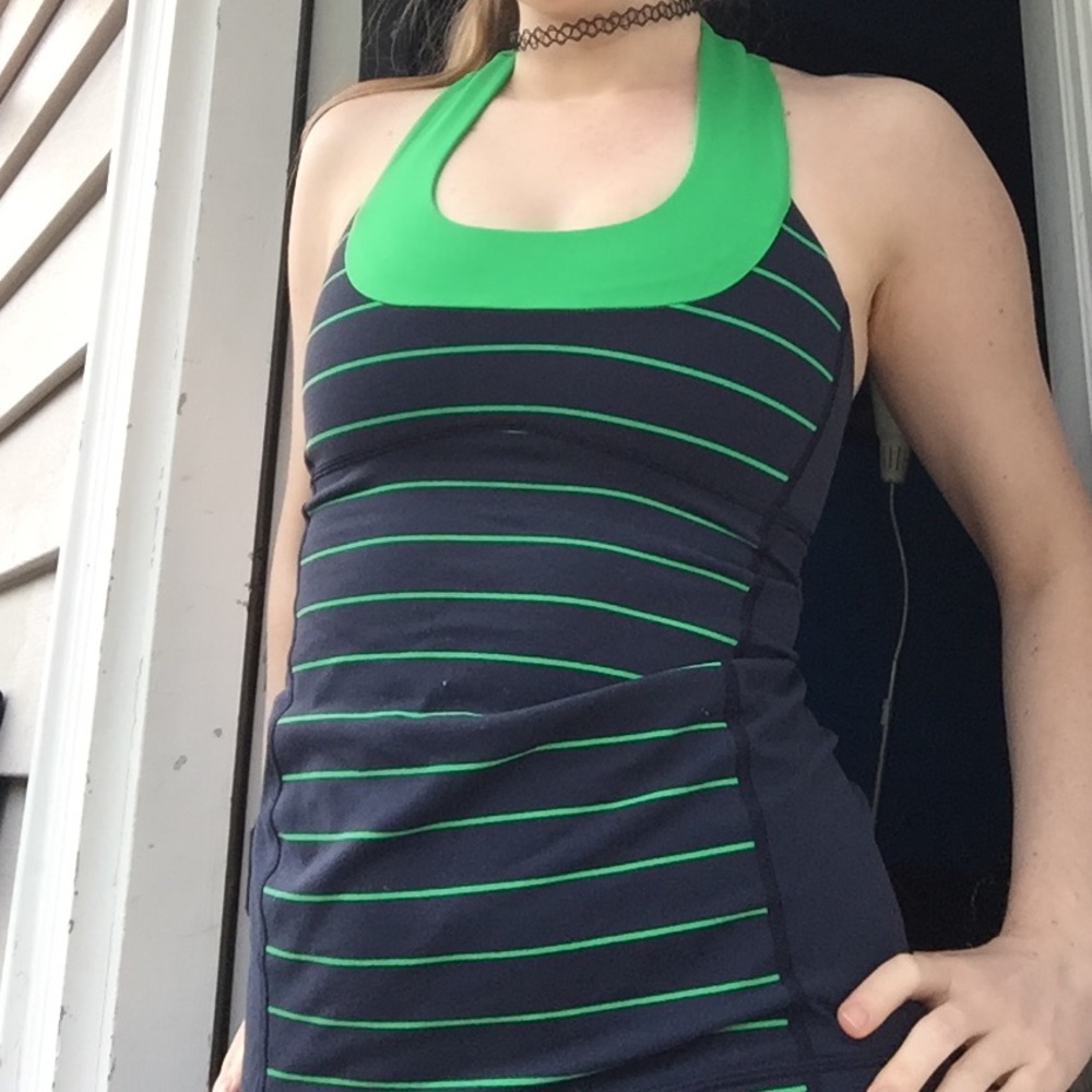 4 Lululemon tops including scoop neck tank size 4
